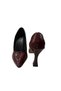 Byk Crinkled High Wedge Heel Stiletto Women's Heel Shoes - 4