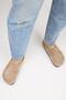 Nitsa Women's Genuine Leather Flat Sabo Mink Slippers - 6