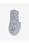 Women's Plush Home Socks Gray