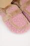 Pelini Women's Teddy Flat Slippers Pink Slippers - 4