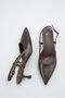 Women's High Heel Shoes Bitter Brown Skin (5.5 cm) - 4