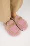 Pelini Women's Teddy Flat Slippers Pink Slippers - 3