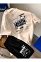 Men's Newyork City Printed T-Shirt and Shorts Bottom Top Set