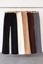 5-Pack Women's Palazzo Knitted Trousers |   Comfortable Fit with Elastic Waistband - Alternative to Jeans - 2