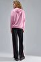 Modal Textured Hooded Embroidered Long Wide Leg Double Suit Berşan Collection - 3