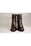 Genuine Leather Quality Women's Heeled Boots - 4