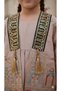 Ramadan Collection Girls Embroidered Dress & Vest Set with Cross Body Pouch - 4