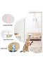 Elastic Spring Hung Plush Toy for Office Home Office Pet Cat Animal - 3