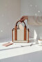 Women's Stylish Daily Hand and Shoulder Bag - Minimal Design Box Bag - 5