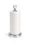 Metal Roll Towel Holder with Glass Detail - 2