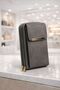 Women's Gray 4-Piece Bag Set, Women's Shoulder and Handbag, Phone Holder and Handbag Vienna - 4