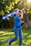 Electric LED Light Up Sword Toy 68cm Musical Samurai Kata-na Blade Flashing Ninja Weapon for Kids - 5