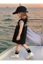 Girl's Cherry 20 Detailed Sleeves Detailed Sleeveless Mini Dress - 3