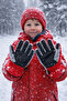 Kitti 9-16 Years Old Children's Snow Skiing Winter Gloves Lined Cold-Proof Wind Water Repellent Reflective - 3