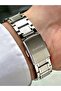 Special Design Silver Color Steel Band Steel Case Men's Wristwatch 1289Mr - 5