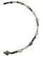 Special Design Handmade Green Agate and Goldhematite Natural Stone Necklace - 2