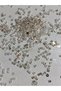 200Gr Silver & White Mix Glass Beads 2mm with Sequins and Flakes Accessories V8 - 4