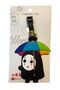 🧳 ✨ No-Face with Rainbow Umbrella Luggage Tag, Baggage Tag, Bag Tag, Suitcase Tag - 2