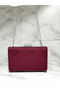 Burgundy Luxury Suede Crystal Stone Metal Handle Chain Women's Evening Dress Bag Wedding Engagement Graduation - 7