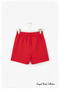 Girl's Pleated Shorts Skirt Red - 2