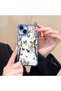Samsung Galaxy S24 Plus Compatible Kelebek Printed Transparent Silicone Shock-Absorbing Case Stylish and Durable - 4