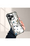 Realme Note 50 4g Compatible Butterfly Printed Transparent Silicone Shock Absorbing Case Stylish and Durable