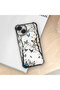 Redmi Note 14 Compatible Kelebek Printed Transparent Silicone Shock-Absorbing Case Stylish and Durable - 4