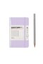 Hard Cover 100 Gr. Paper A6 Address Book Lilac 370361