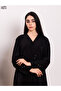 Nida abaya with zig zag design - 2