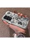 Samsung Galaxy S25 Ultra Compatible American Retro Collage Style Pattern Anti-Shake Protection - 2