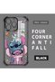 iPhone 15 Pro Compatible Transparent Back Four-Corner Reinforced Impact Protection Silicone Case