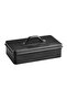Tb-362 Tool Storage Box Black Metal Storage Box - 2