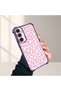 Samsung Galaxy A05S Compatible Transparent Four Corner Silicone Coated Glossy Edge Case Leopard Pattern - 4