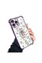 iPhone 16 Pro Max Compatible Transparent Back Four-Corner Reinforced Impact Protection Silicone Case - 2