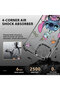 Samsung Galaxy A56 Compatible Transparent Back Four-Corner Reinforced Impact Protection Silicone Case - 6