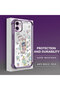 iPhone 11 Compatible Transparent Back Panel Four-Corner Reinforced Impact Protection Glossy Edge Silicone Case - 4