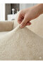 Plush 3 Seater Welsoft Sofa Cover |   Elastic Seat Cover | Sofa Bed Cover |   Seat Cover - 3