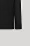 Men's Black Standard Fit Regular Cut Crew Neck Jacquard Knitwear Sweater - 8