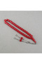 Katalin Stick Alpaca Tassel Capsule Cut 10.5X11Mm Prayer Beads -Red