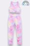 Girl's Multi-Purpose Patterned Swimsuit & Sports Set 12450