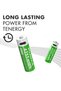 2 pcs AA rechargeable LI-ION batteries, compatible with TYPE-C data cable for charging. - 3