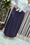 Women's Hijab Plus Size Metal Stone Skirt - 2