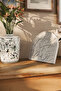 Patience, Gratitude, Contentment Written Crescent and Star Decorated Stone Decor - Islamic Home Office Decoration - 5