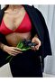 Valentine's Day Special Red Micro Wire-Free Gathered Bralette Bra