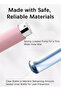 بخاخ عطر قابل لإعادة التعبئة، موزع عطر صغير للجيب، زجاجة رذاذ صغيرة فارغة، 8 مل، وردي - 5