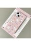 iPhone 13/14 Compatible Pink Leather Textured Silicone Protects the Camera Shock-Absorbing Case Büğüm - 3