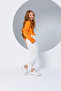 Girl's Mango Stylish Blouse with Ruffle Sleeves and Collar Detail - 3