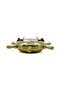 Sailor Themed Brass Ashtray - Ship's Rudder - 3