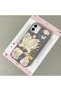iPhone 11 Compatible Gray Leather Textured Silicone Protects Camera Shock Absorbing Case Butterfly - 3