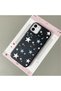 iPhone 11 Compatible Black Leather Textured Silicone Protects Camera Shock-Absorbing Case Pentagonal Star - 3